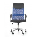 Кресло компьютерное HALMAR VIRE синий/хром